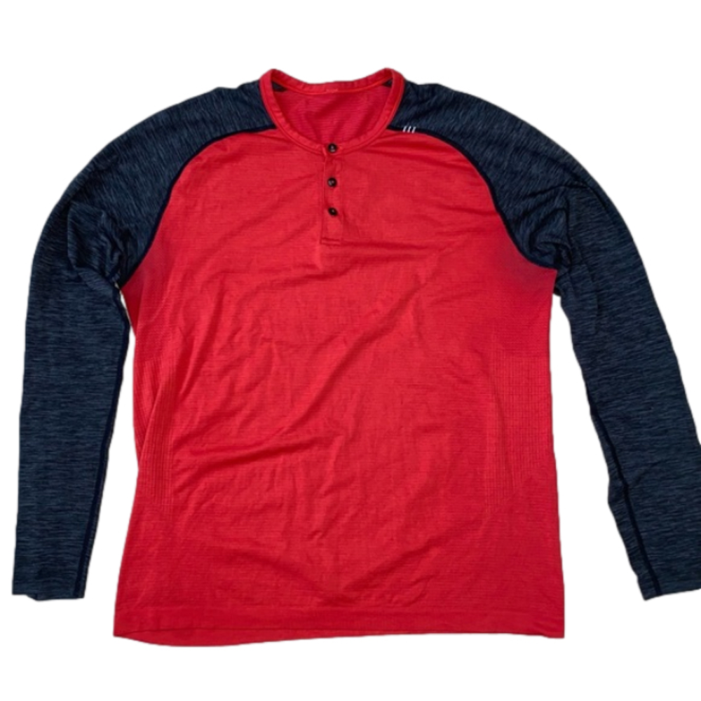 Lululemon Metal Vent Tech Long Sleeve Henley size XL